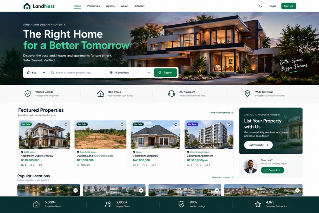 I will design a modern, responsive website UI for your business - portfolio - 2