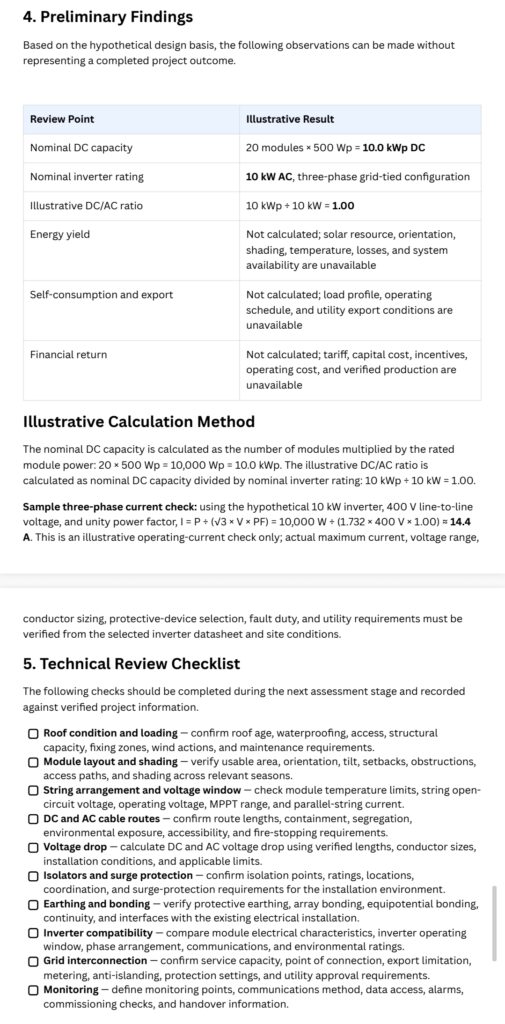 Electrical Engineering Technical Technical Writing Reports and Documentation - portfolio - 2