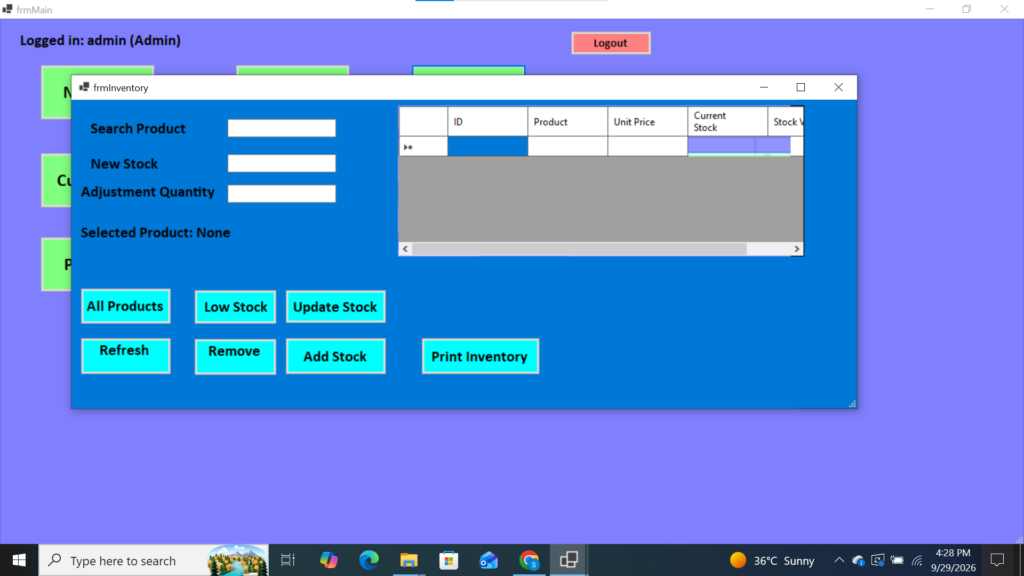 I will develop a VB.NET desktop application with SQL Server database - portfolio - 1
