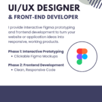 UI/UX Designer & Front-End Developer