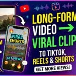 Je transforme vos vidéos longues en Shorts verticaux viraux pour Reels, TikTok et plus encore