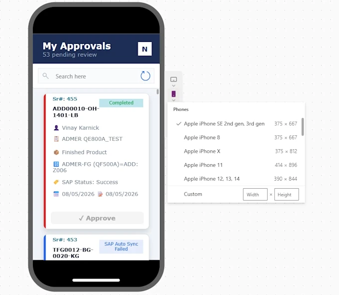 I will build, and fix microsoft power apps and power automate solutions - portfolio - 1