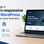 I will design a modern responsive wix or wordpress website for your business