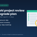 سأراجع مشروع Delphi القديم الخاص بك وأنشئ خطة لترقيته