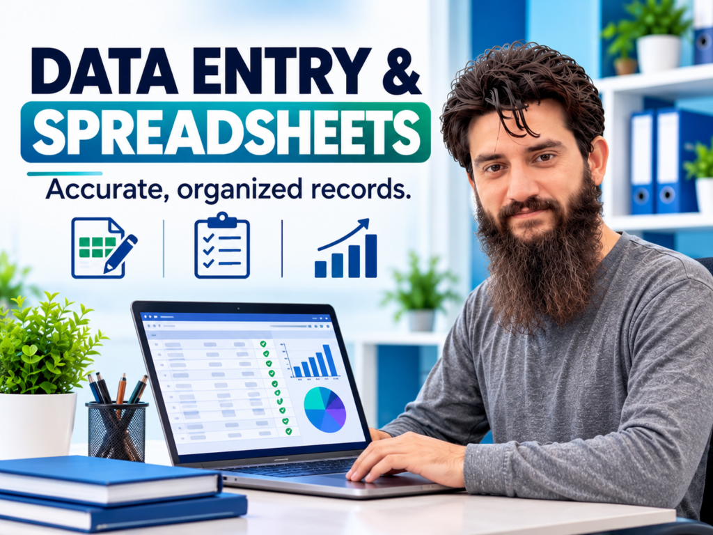 DATA ENTRY AND SPREADSHEET ORGANIZATION