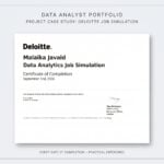Deolitte Job Simulation