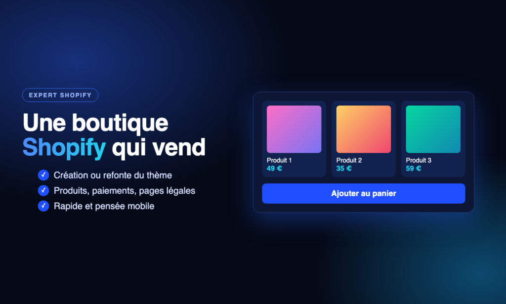 Shopify Store Creation or Redesign