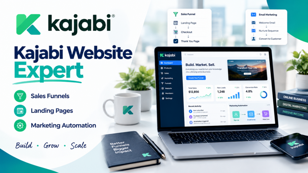Kajabi Developer | Sales Funnel & Marketing Automation Specialist