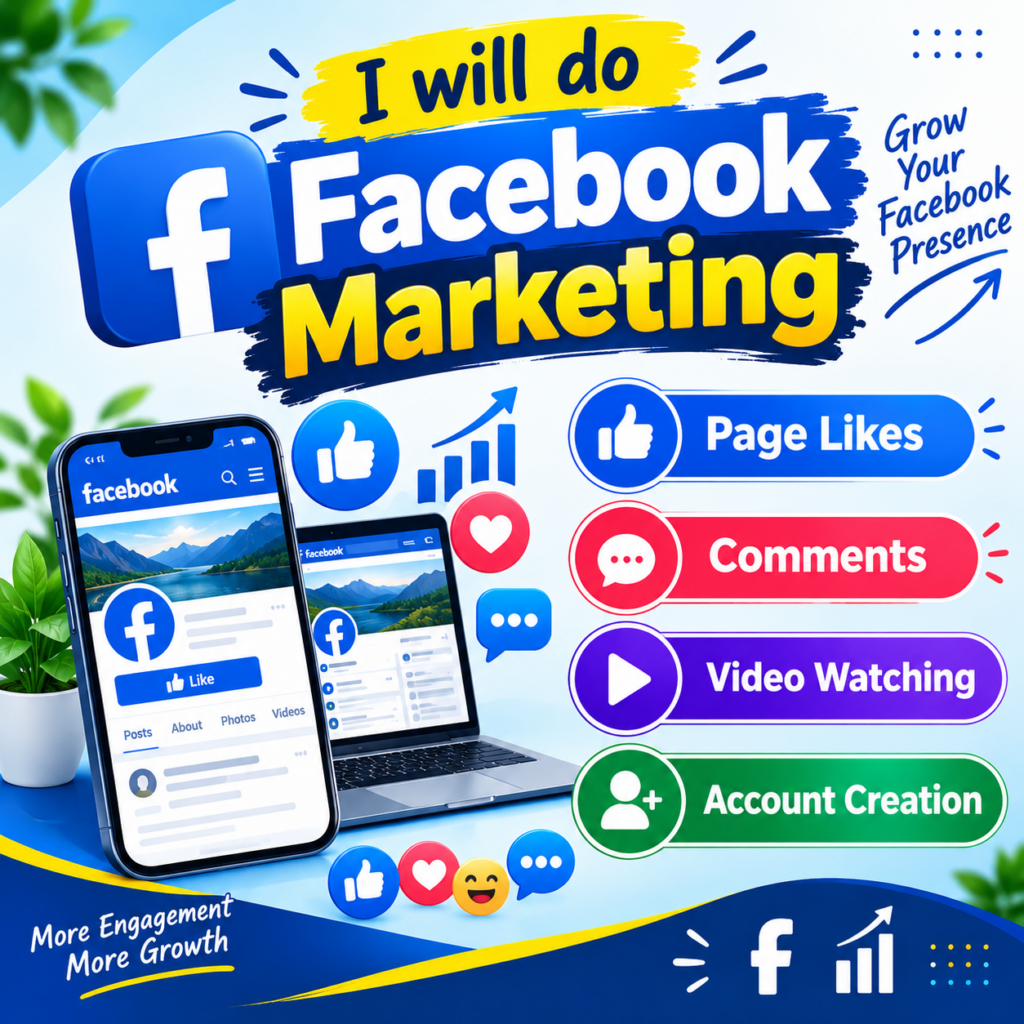 Je ferai du marketing sur Facebook et optimiserai votre page de manière professionnelle - portfolio - 1