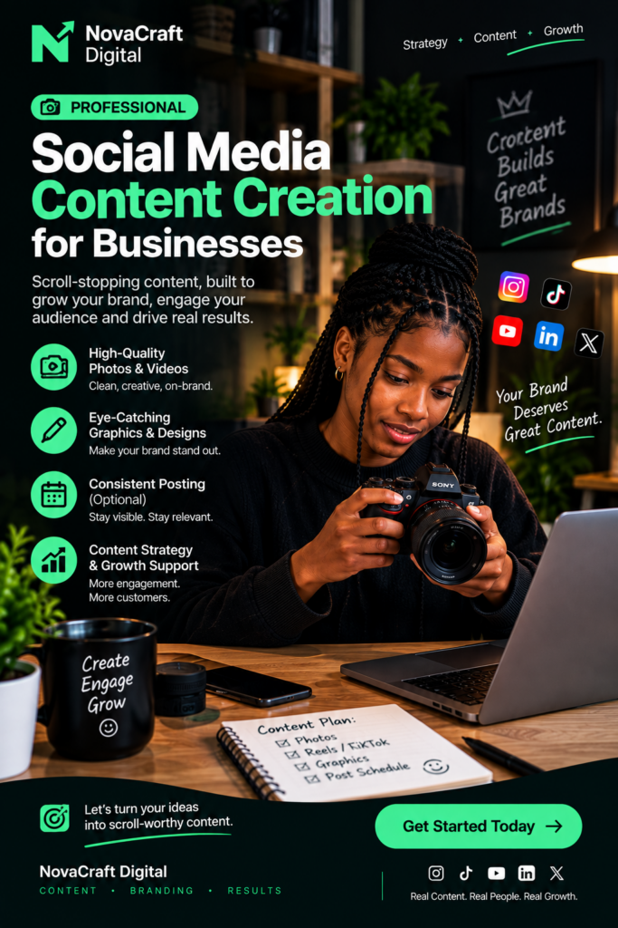 Professional Social Media Content Creation For Businesses - portfolio - 1