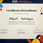 Certificat d’excellence