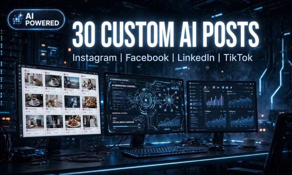 30 Custom AI Posts for Instagram & Facebook - portfolio - 1