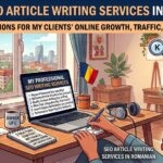 Je rédigerai des articles SEO en roumain