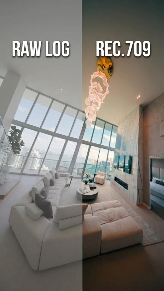 I will create polished real estate video from log footage - portfolio - 2