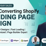 Conception d’une page d’accueil ou d’une page produit Shopify à fort taux de conversion