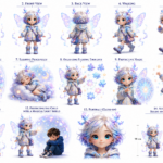 I’ll help you create a single image of a fictional character using AI image-generation tools, based on your description, with attention to features, clothing, and more.