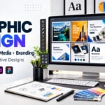 Graphic Design Title: I will create professional social media graphics, posters, and digital designs