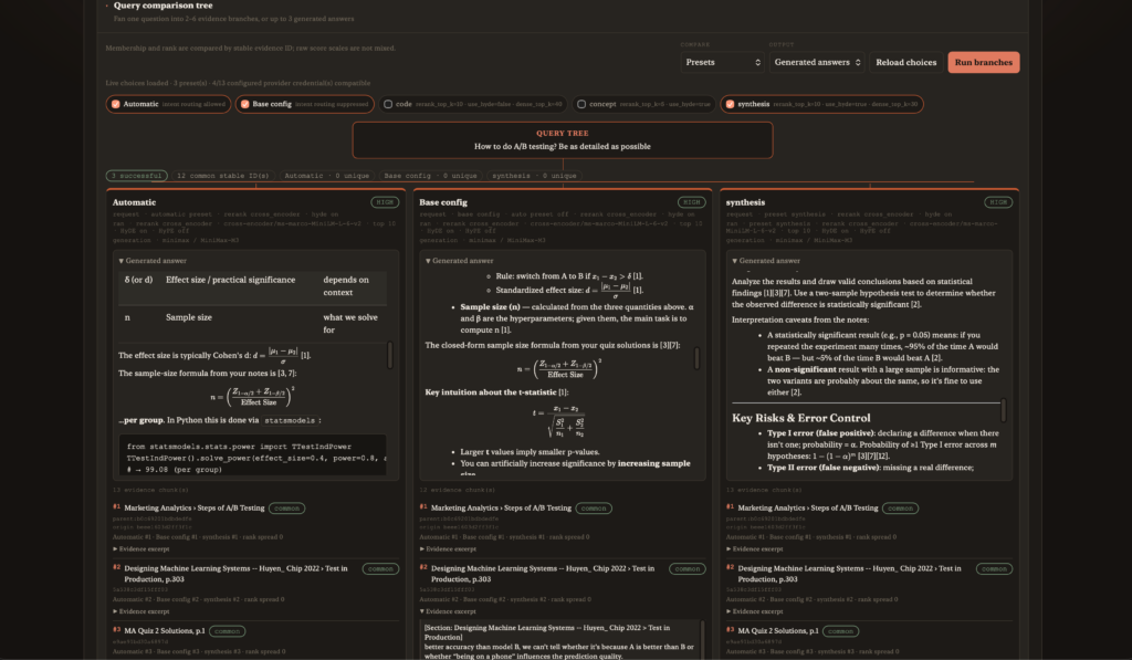 Enterprise RAG & Knowledge Search Systems - portfolio - 2
