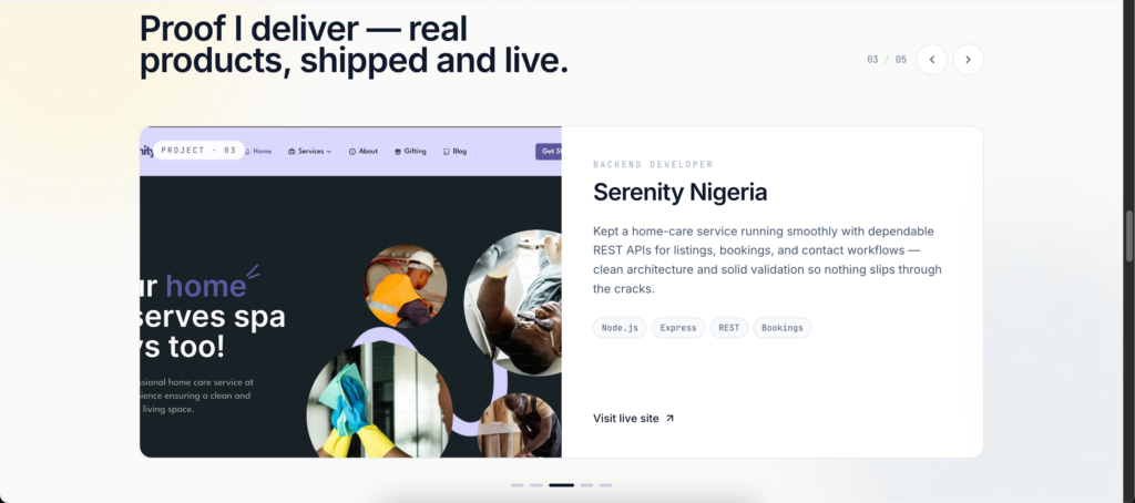 Afolabi Damilare - portfolio - 0