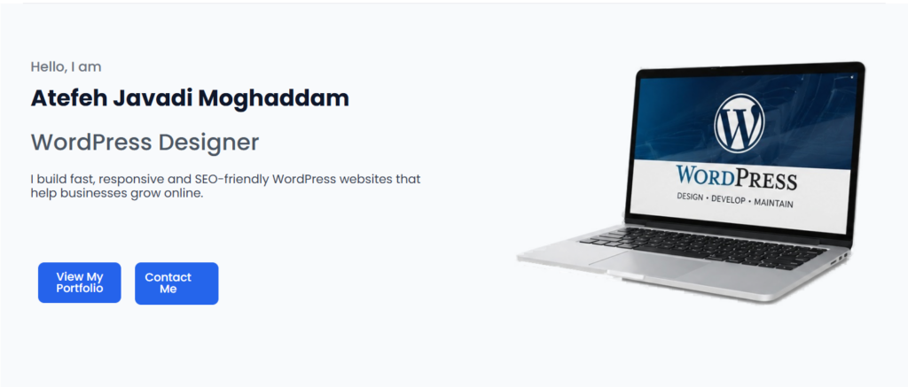 WordPress Website Design & Elementor
