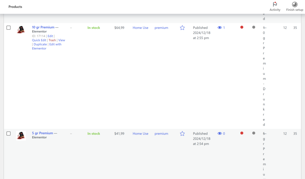 I will upload and organize 10 products in your WooCommerce store - portfolio - 1