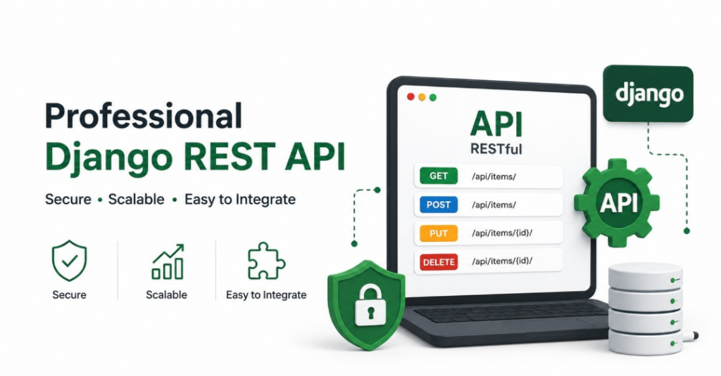 تطوير واجهة برمجة تطبيقات API احترافية باستخدام Django