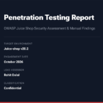 Web Application Penetration Tester (OWASP Top 10)