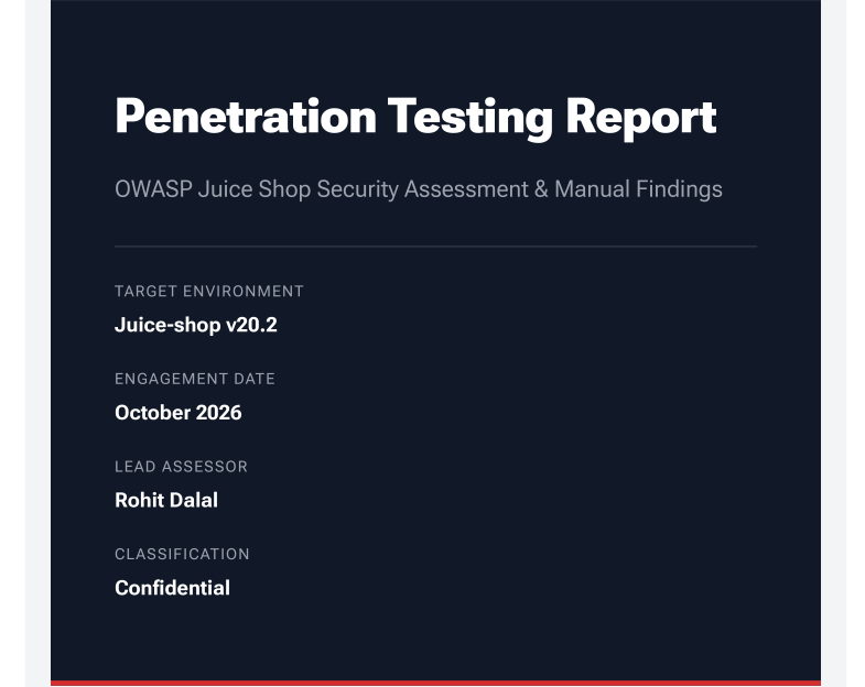 Web Application Penetration Tester (OWASP Top 10)