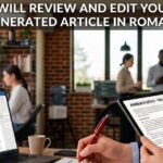 Je vais réviser et corriger votre article roumain généré par l’IA