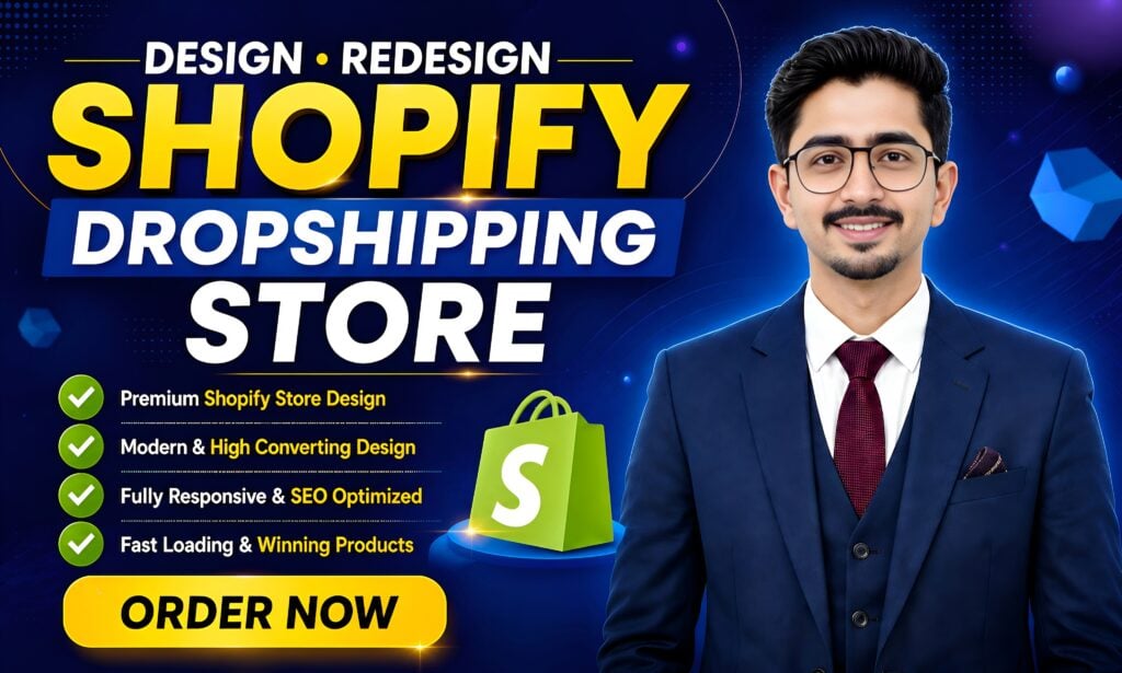 Je conçois ou redessine votre boutique Shopify, notamment les boutiques de bijoux