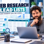 WEB RESEARCH AND LEAD LIST BUILDING